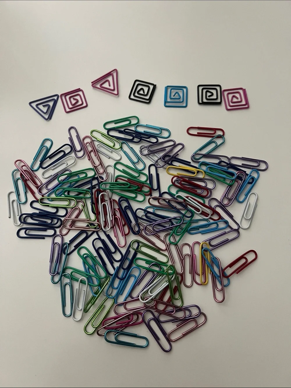 Assorted Color Paper Clips